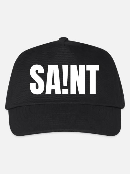 SAINT - Kinder Basecap - Schwarz