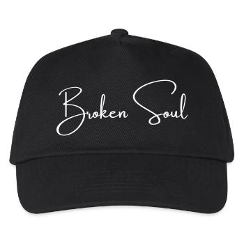 Broken Soul | Greysoul Thoughts - Kids’ Baseball Cap - black - Front