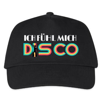 JE ME SENS DISCO, - Casquette de baseball Enfant - noir - Devant