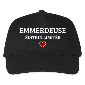 Troublemaker Limited Edition Funny Humor - Kids’ Baseball Cap - black - Front
