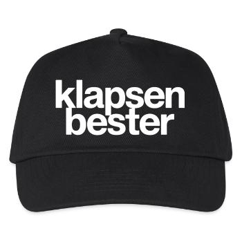 Slap Best Crazy Madhouse Office Saying - Kids’ Baseball Cap - black - Front
