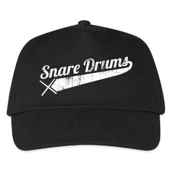 Side drum - Kids’ Baseball Cap - black - Front