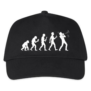 Instrument Harmonica Evolution Harmonica - Kids’ Baseball Cap - black - Front