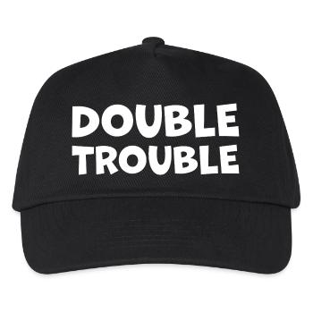 Dart-Double_Trouble - Kinder Basecap - Schwarz - Vorne