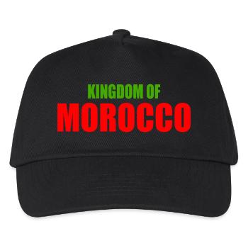Kingdom of morocco - Kids’ Baseball Cap - black - Front