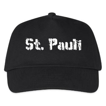 Hamburg Sankt Pauli - Kinder Basecap - Schwarz - Vorne