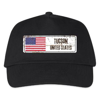 Tucson Vereinigte Staaten Amerika - Kinder Basecap - Schwarz - Vorne
