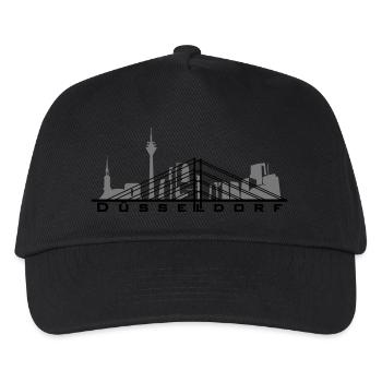 Düsseldorf - Casquette de baseball Enfant - noir - Devant