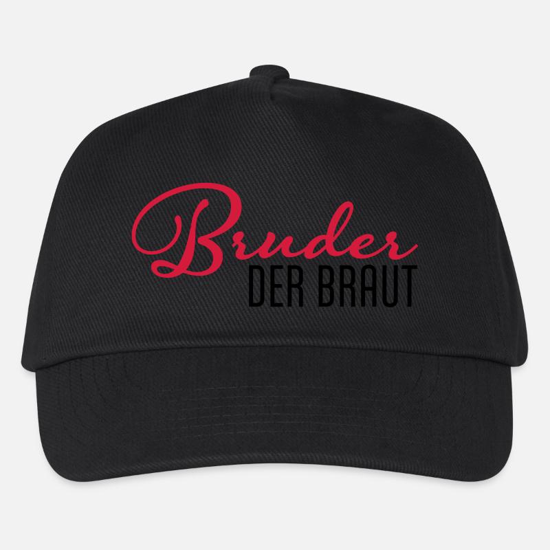 frère de la mariée - Casquette de baseball Enfant - noir