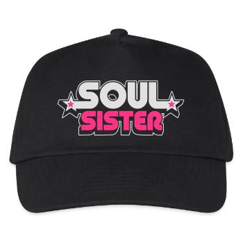 soul sister - Kinder Basecap - Schwarz - Vorne