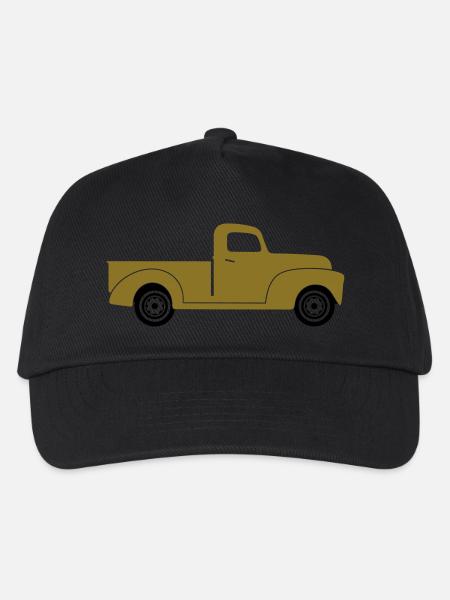 Pick-up Truck - Kinder Basecap - Schwarz