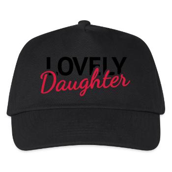 Lovely Daughter - Kids’ Baseball Cap - black - Front