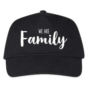 Nous sommes une famille I Partnerlook Love Cohesion - Casquette de baseball Enfant - noir - Devant