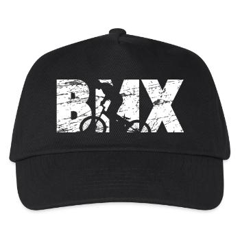BMX - Kinder Basecap - Schwarz - Vorne