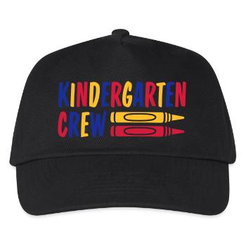 Crayon de cire Crayon d’équipage de maternelle Crayon - Casquette de baseball Enfant - noir - Devant