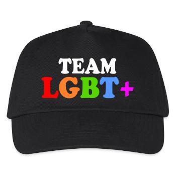 Lgbt - Kinder Basecap - Schwarz - Vorne