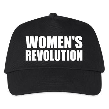 Womens revolution - Kinder Basecap - Schwarz - Vorne