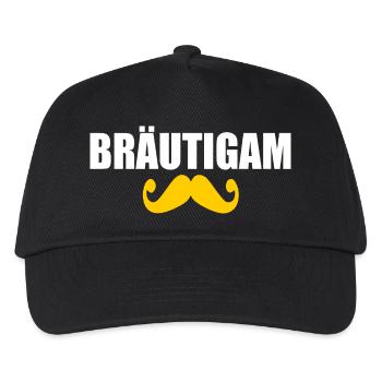 bräutigam - Kinder Basecap - Schwarz - Vorne