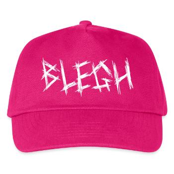 Blegh Metalcore Deathcore - Kinder Basecap - Fuchsia - Vorne