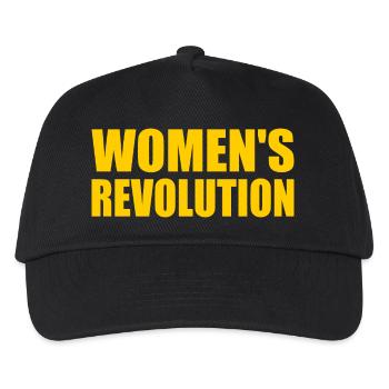 Womens revolution - Kinder Basecap - Schwarz - Vorne