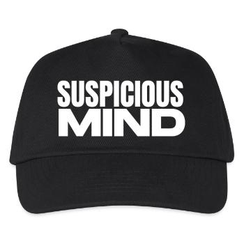 Suspicious Mind - Kids’ Baseball Cap - black - Front