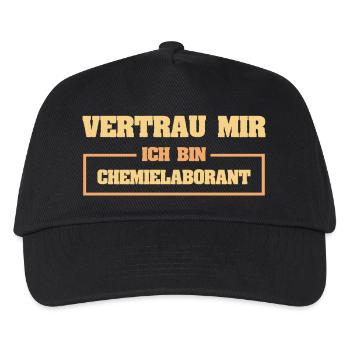 Chemical laboratory assistant - Kids’ Baseball Cap - black - Front