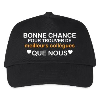 Man Humor Co-worker Departure Gift - Kids’ Baseball Cap - black - Front