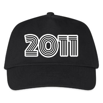 Year of birth 2011 - Kids’ Baseball Cap - black - Front