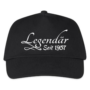 1957 - Kinder Basecap - Schwarz - Vorne