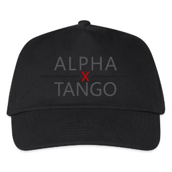 ALPHA x TANGO - Logo Original - Casquette de baseball Enfant - noir - Devant