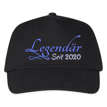2020 - Kinder Basecap - Schwarz - Vorne