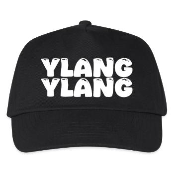 Ylang Ylang Design für Duftliebhaber - Kinder Basecap - Schwarz - Vorne
