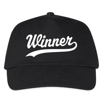 Gewinner - Kinder Basecap - Schwarz - Vorne