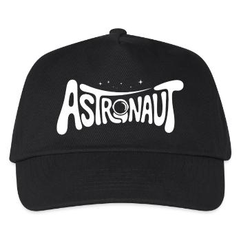 Astronaut - Cool Astonomy Logo - Kids’ Baseball Cap - black - Front