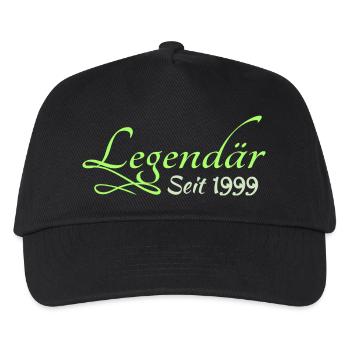 Legend 1999 - Kinder Basecap - Schwarz - Vorne