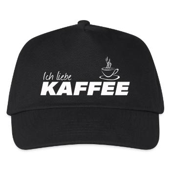 I love coffee - Kids’ Baseball Cap - black - Front