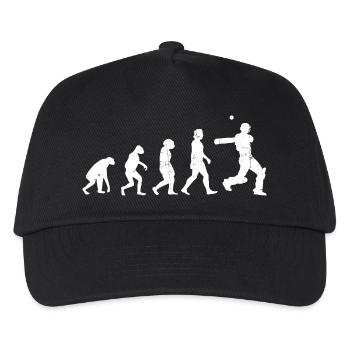 Funny Cricketer Cricket Sports Sayings - Kids’ Baseball Cap - black - Front