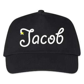 Jacob - Casquette de baseball Enfant - noir - Devant