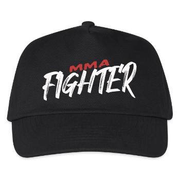 Déclaration de puissance des combattants MMA - Casquette de baseball Enfant - noir - Devant