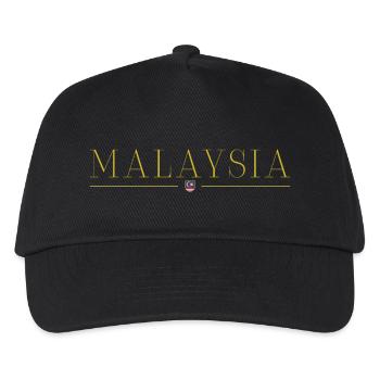 I Love Malaysia, Elegance Style Design T-Shirt - Kids’ Baseball Cap - black - Front