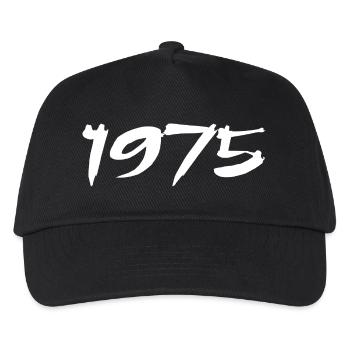 1975 50th Anniversary Gift 1975 Retro 1975 - Kids’ Baseball Cap - black - Front