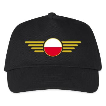 I love Poland, elegance style design T-Shirt - Kids’ Baseball Cap - black - Front