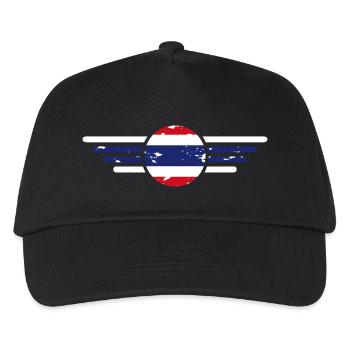 Ich liebe Thailand, Eleganz Stil Design T-Shirt - Kinder Basecap - Schwarz - Vorne