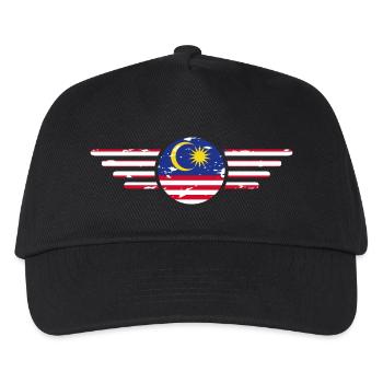 I Love Malaysia, Elegance Style Design T-Shirt - Kids’ Baseball Cap - black - Front