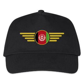 I Love Afghanistan, Elegance Style Design T-Shirt - Kids’ Baseball Cap - black - Front