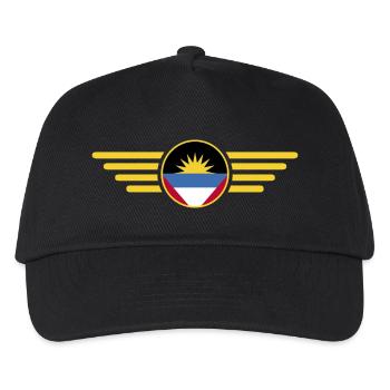 I Love Antigua & Barbuda, Elegance Style Design T - Kids’ Baseball Cap - black - Front