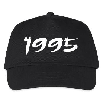 1995 30th Anniversary Gift 1995 Retro 1995 - Kids’ Baseball Cap - black - Front