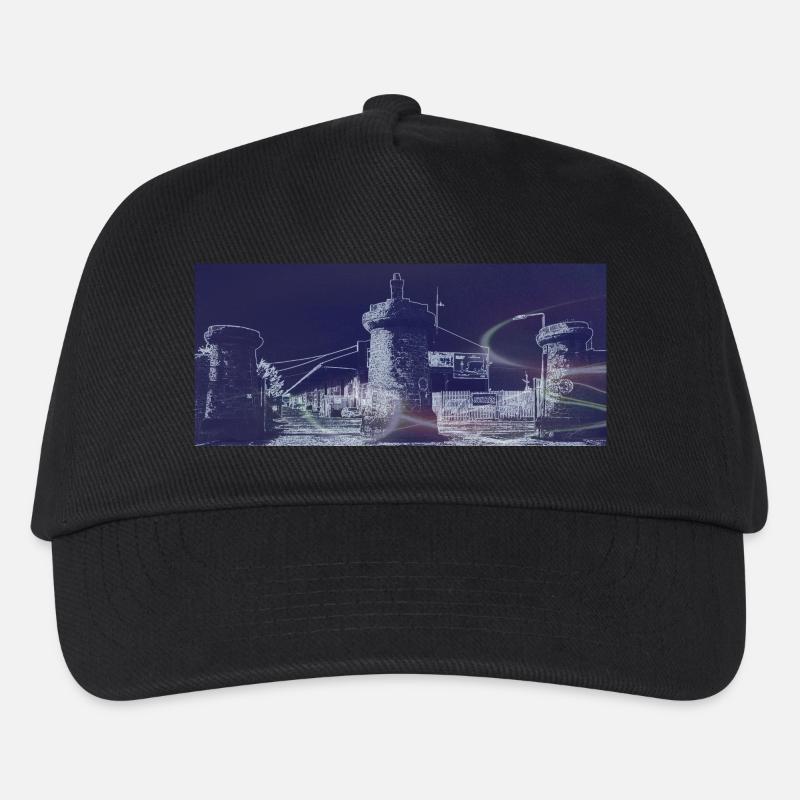 Bramley Moore Dock - Kids’ Baseball Cap - black