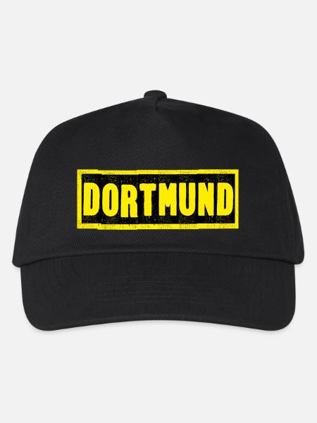 Dortmund - Kinder Basecap - Schwarz