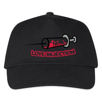 spritze_love_injection - Kinder Basecap - Schwarz - Vorne
